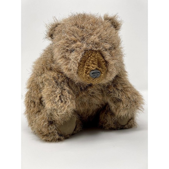Folkmanis Brown Bear Full Body Hand Puppet Plush Stuffed Folktails Furry Folk - Picture 1 of 5